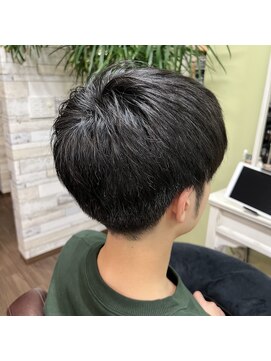 リュール(Reaule+s) メンズマッシュショート ツーブロック