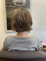 ユール(you'll)&nbsp;ワンレンショートボブパーマ