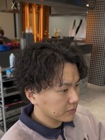 ブラック(BLACK) 大人ツイストスパイラルパーマ