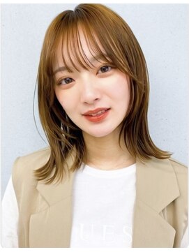 ブロッサム 東久留米店(Blossom) 30代40代◎大人ミディアムレイヤー×くびれ小顔ヘア