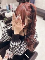 ヘア サロン クラン 東心斎橋店(hair salon clan) 編み上げハーフツイン/心斎橋ヘアセット