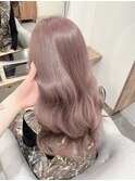 くすみピンクベージュ