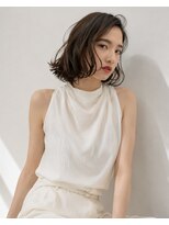 ドロップ(drop)&nbsp;柔らかウェット質感×大人ニュアンスボブ