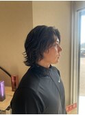 メンズボブパーマ