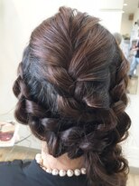 ヴァニラ(Vanilla)&nbsp;編み込み＃サイドダウン