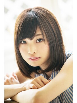 ヘアーサロンデフォーエバールークス(hairsalon de Forever Lux) 骨格バランス、再現性重視のひし形シルエットの大人ボブ