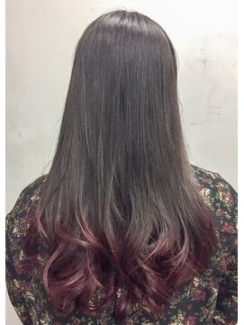 クアトログランシュ ひたちなか店(QUATRO×GranCieux) グラデーション カラーピンク★QUATRO★