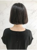 30代40代に人気☆ワンカール前下がりボブ