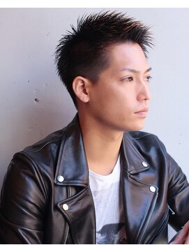 アイリーヘアデザイン(IRIE HAIR DESIGN) 【IRIE HAIR赤坂】ワイルドアップバング×ショート