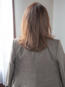 リソ 銀座(RISO) 外国人風かきあげスタイル