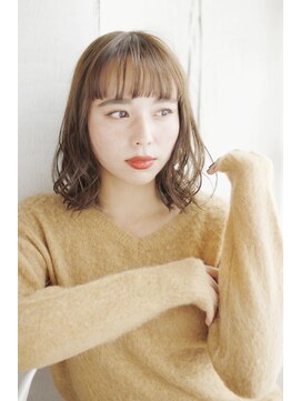 シュシュット(chouchoute) 吉祥寺3分/前髪ココアブラウン大人かわいいフリンジウェーブ/115