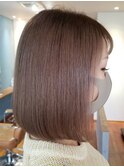 【hair resort MAHANA平岩】ボブ×ハイトーンベージュ