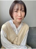 ショート/マッシュ/大人かわいい/似合わせカット