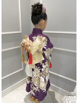 七五三のヘアメイク着付け！女の子