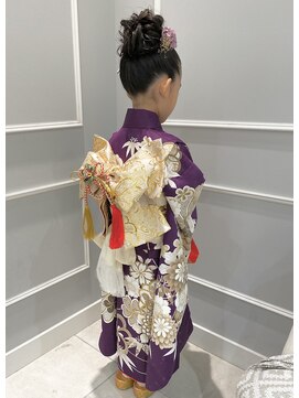 ネオリーブギンザ 銀座店(Neolive GINZA) 七五三のヘアメイク着付け！女の子