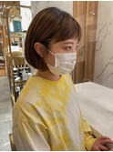 【眉上バング】似合わせ大人ボブ〔銀座/ショートボブ〕