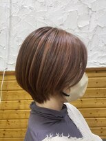 イロヘア 北岡崎店(ilo.hair)&nbsp;ハイライトモカピンク