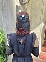 スミ(sumi)&nbsp;ハーフアップスタイル♪