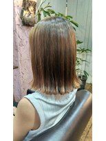 ロッソバイアルター 鎌取(ROSSO by aL-ter)&nbsp;外ハネスタイル【石橋奈津子】