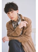 波巻きスパイラル無造作束感マッシュ