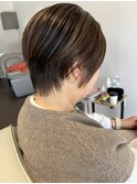 ハンサムショート&ハイライト