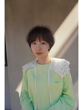 ロンド パルティール 大宮(Lond partir) 丸型ピンクブラウン美髪エアリーロングベリーショート［大宮］