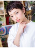 小顔黒髪大人かわいい韓国風マッシュウルフh3浦和20代30代40代