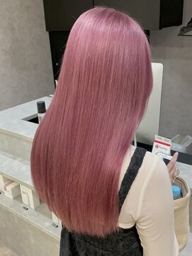 レガシーヘアーデザイン(Legacy hair design) 【Taku】ピンクカラー♪ 天神/今泉
