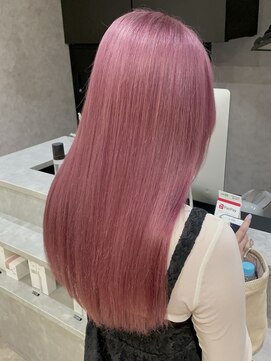 レガシーヘアーデザイン(Legacy hair design) ピンクカラー♪ 天神/今泉