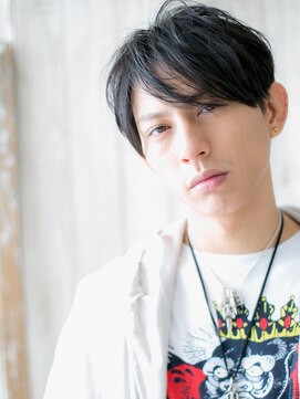 モッズヘアメン 名護大東店(mod's hair men) 20代30代七三分けワイルド黒髪メンズカットk名護大東