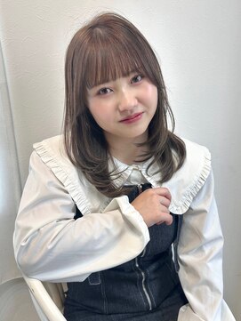 アンニュ(annuy) 【annuy_shiori】ワンカールで可愛いレイヤーカット♪