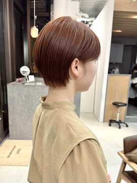 ミィ 表参道(mee.) 似合わせカット ショートボブ ショートヘア ハンサムショート