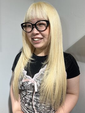 ヌウ(nuu) 〈生平〉ホワイトブロンド/ケアブリーチ/ダブルカラー