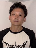薬院　ブリーチカラー　レイヤーカット　パーマ