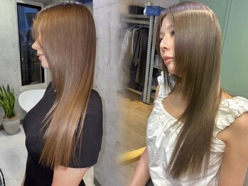 ロヌ(RONU)の写真/【圧倒的な艶髪の美しさ】最高峰厳選商材使用◎感動の指通りなめらかな、うる艶髪へ―。[鎌倉徒歩3分]