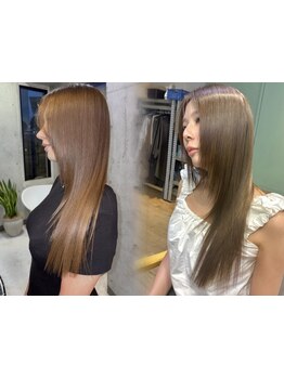 【圧倒的な艶髪の美しさ】最高峰厳選商材使用◎感動の指通りなめらかな、うる艶髪へ―。[鎌倉徒歩3分]