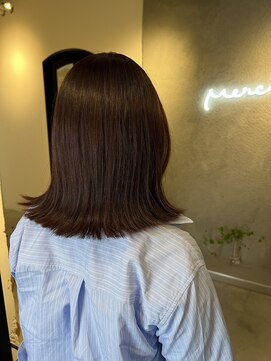 メルシー(merci.) 切りっぱなしボブ