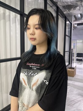 ヴァイス 新宿店(VAICE) デザインカラー　マリンブルー