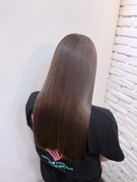 グラス 春吉2号店(glass)&nbsp;髪質改善カラー/グレージュ/秋カラー/ロング/春吉/中洲/博多