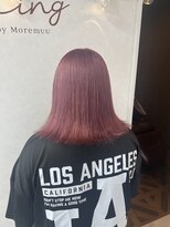 リングバイモアムー(Ring by Moremuu)&nbsp;<Hazuki>   ピンクパープル