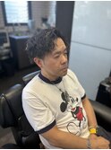 ツーブロックパーマ　宇部市/理容室/理容院/メンズカット