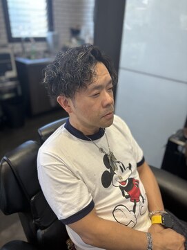 ヒロザバーバー(HIRO THE BARBER) ツーブロックパーマ　宇部市/理容室/理容院/メンズカット