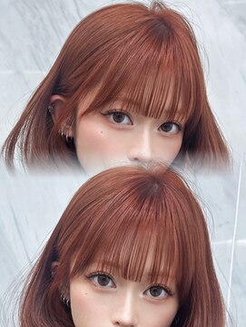 リュネル(Lunel) "ぱっつんでも幼くならない"似合わせ顔周りカット