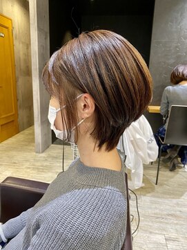 束感/耳かけ/刈り上げ/ハイライト