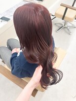 エトレ(etore)&nbsp;【ブリーチなしダブルカラー】ブラウンレッド/レイヤーロング