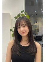 トレ(tre.) 髪質改善 レイヤースタイル 大人可愛い