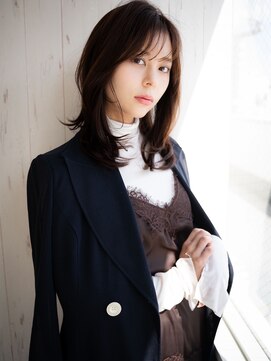 ソワ 四日市(soie) 髪質改善ケアカラー×顔周りレイヤー