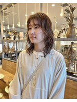 グラッド ナチュラル ヘアー(glad NATURAL HAIR) 無造作ウェーブミディ