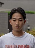 ツーブロック/リクルートヘアメンズショートテーパーフェード