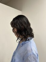 ビーグレイス シモエド店&nbsp;ウェットパーマ×20代抜け感スタイル